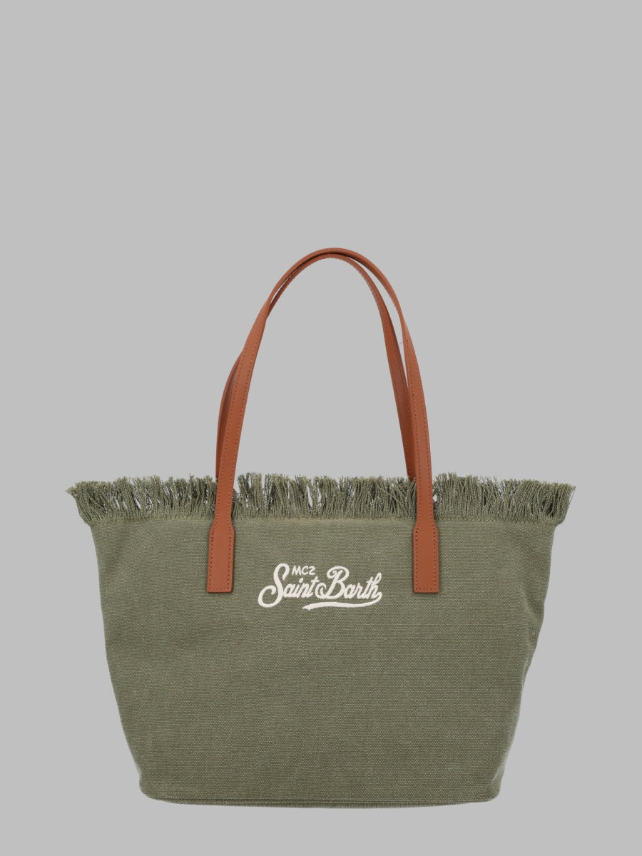 Shoulder Bag City Green Cotton
