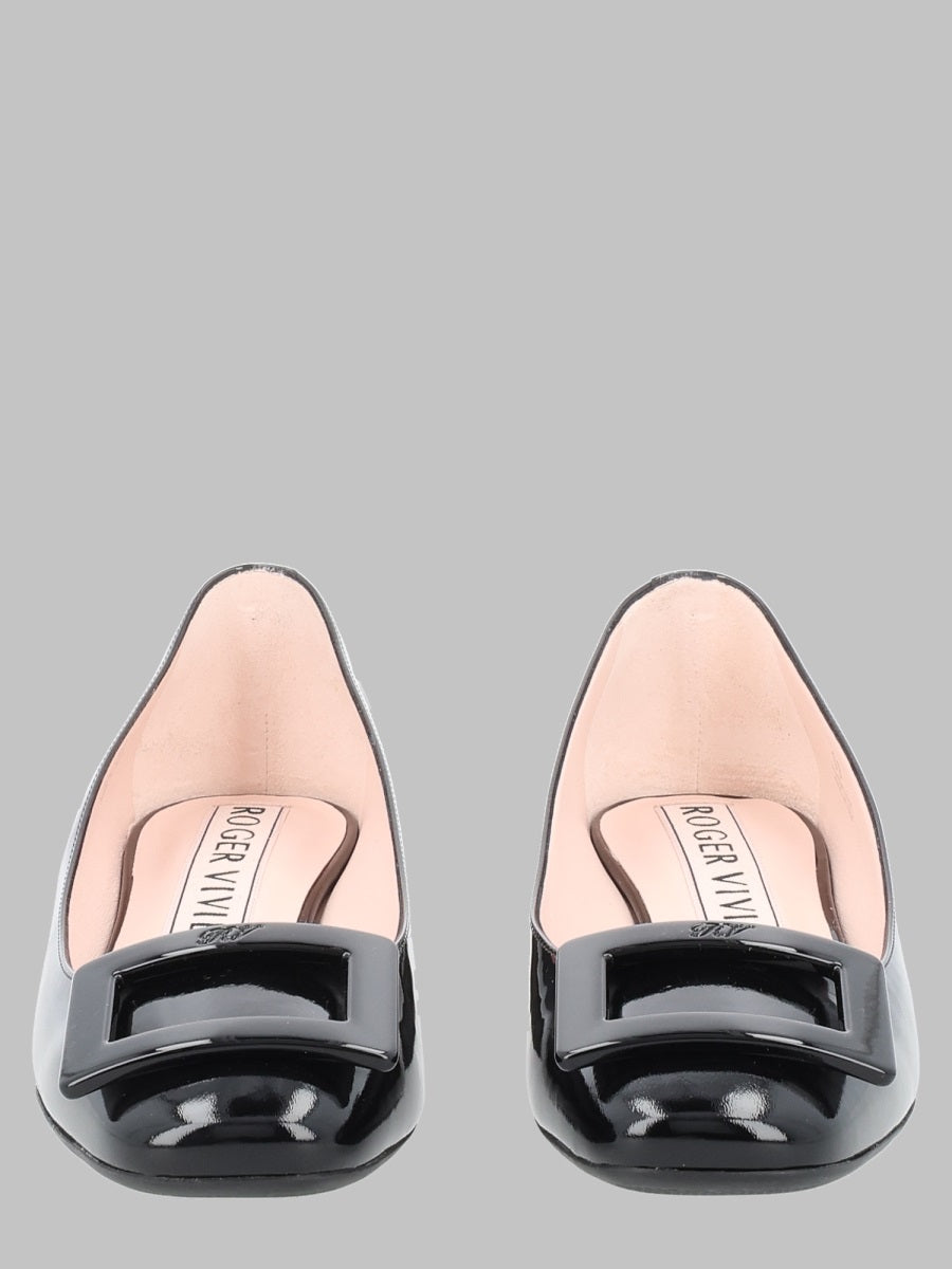 Ballerina U Look Patent Leather Black Shoe
