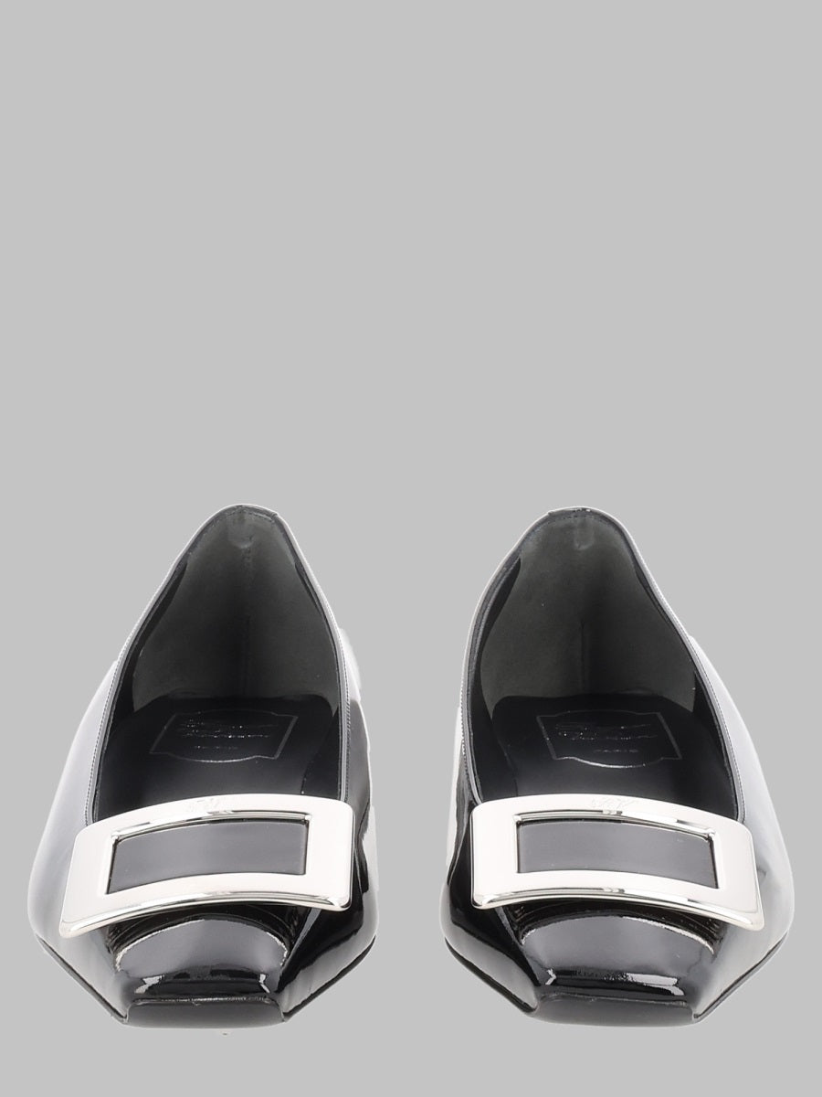 Ballerina Belle Vivier Patent Leather Black Shoe