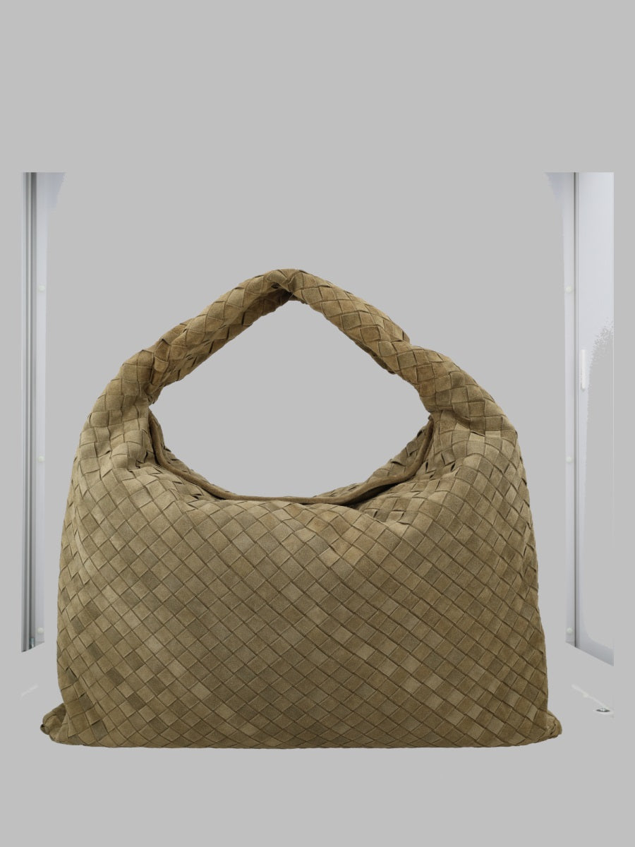 Shoulder Bag Hop Green Leather Calf