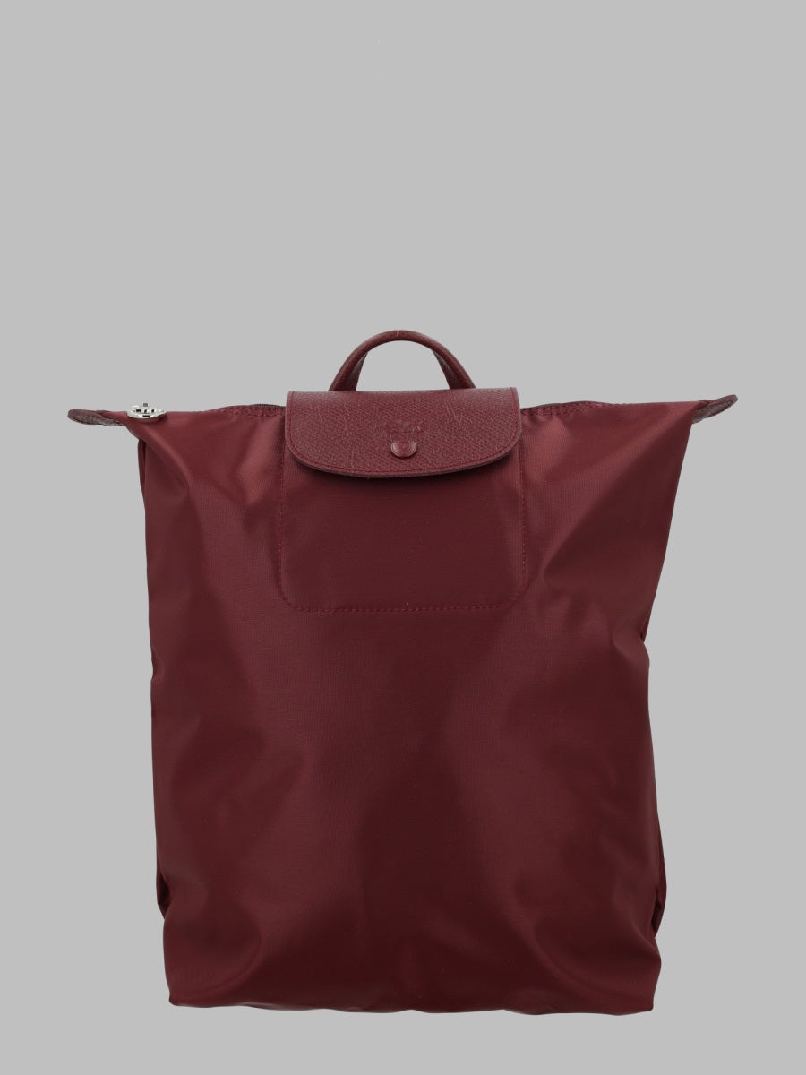 Backpack Le Pliage Burgundy Polyamide Backpacks