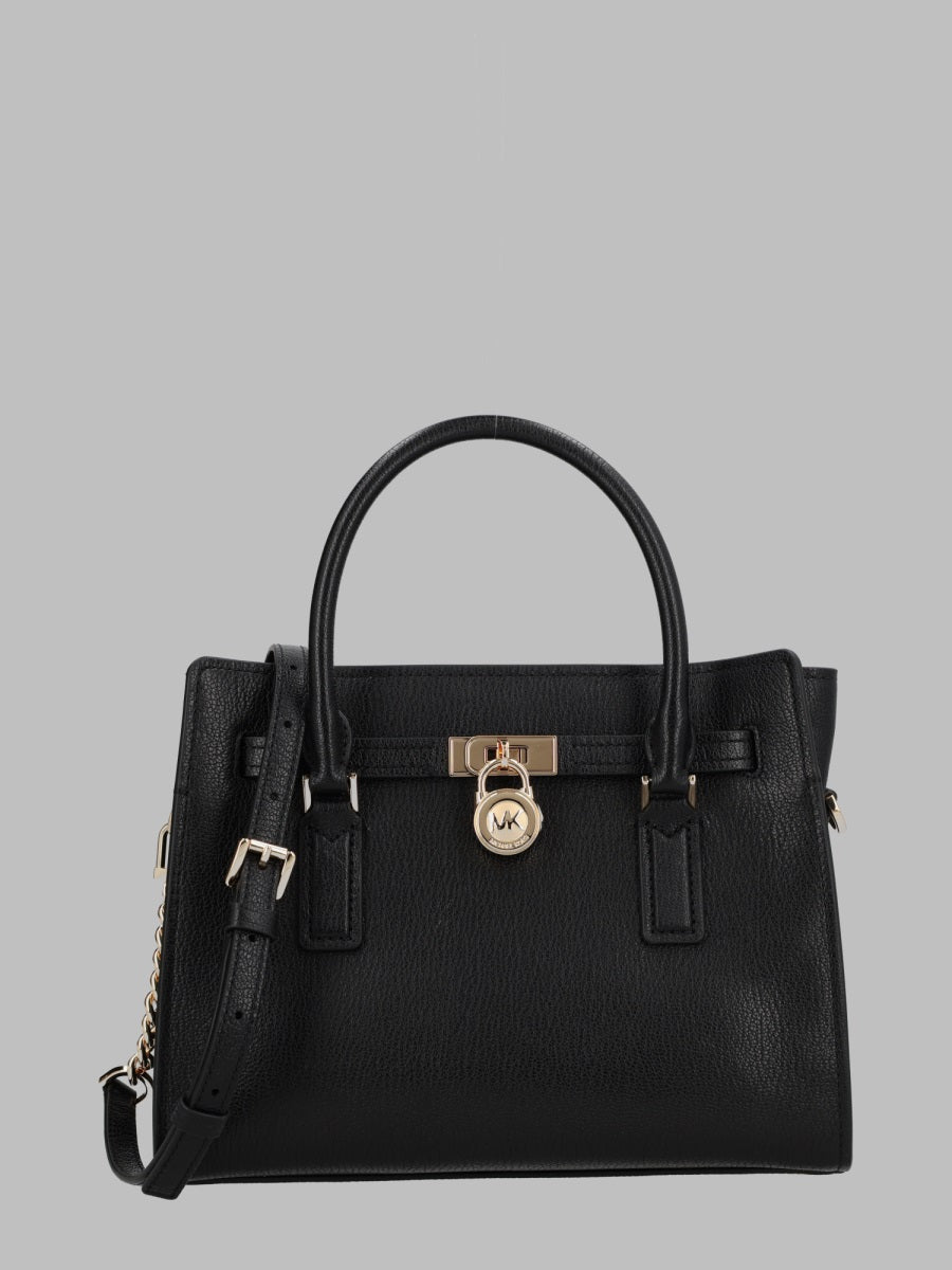 Handbag Hamilton Black Leather Handbags