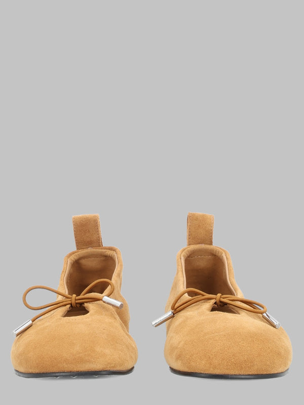 Ballerina Flats Rosalind Beige Leather