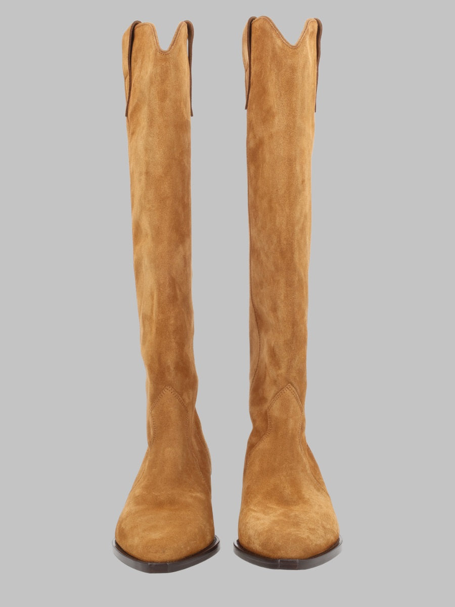Leather Boots Denvee Brown