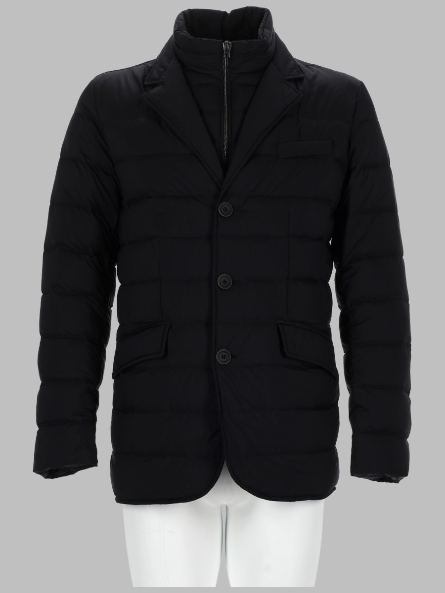 Down Jacket La Giacca Black Polyamide