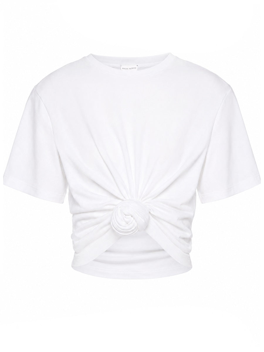 T-Shirt Annodata Beige Shell Cotton T-shirts