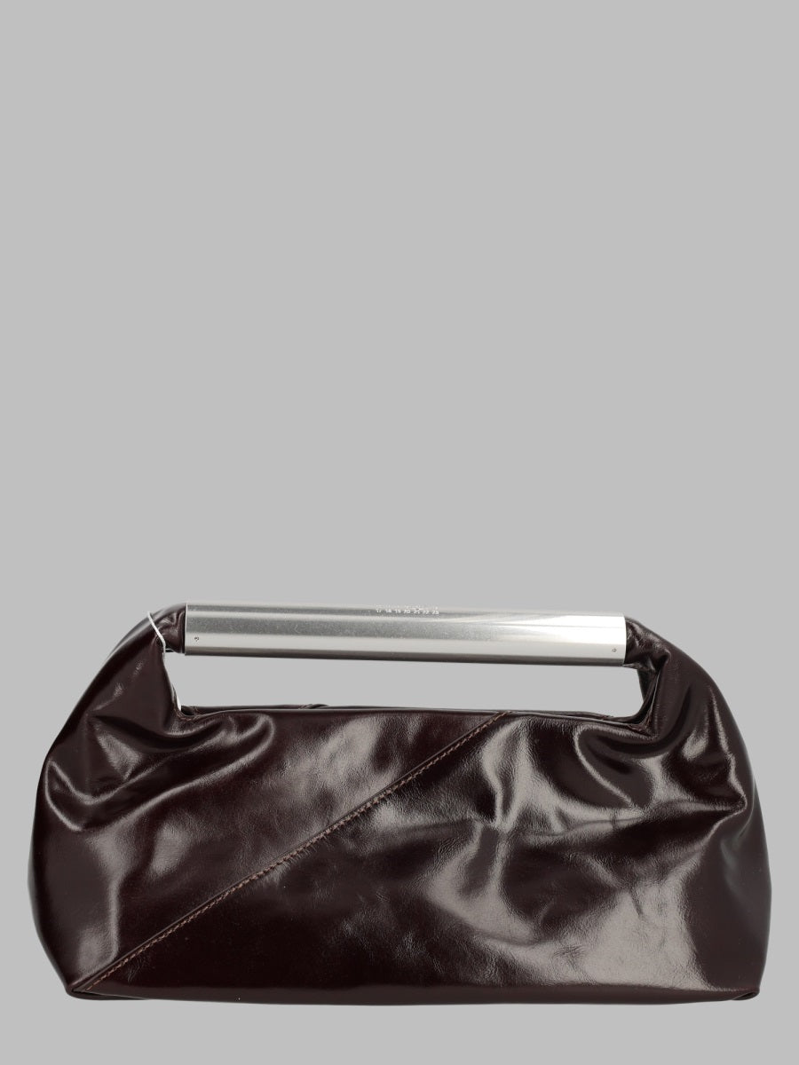 Clutch Japanese Brown Leather Cow Handbags