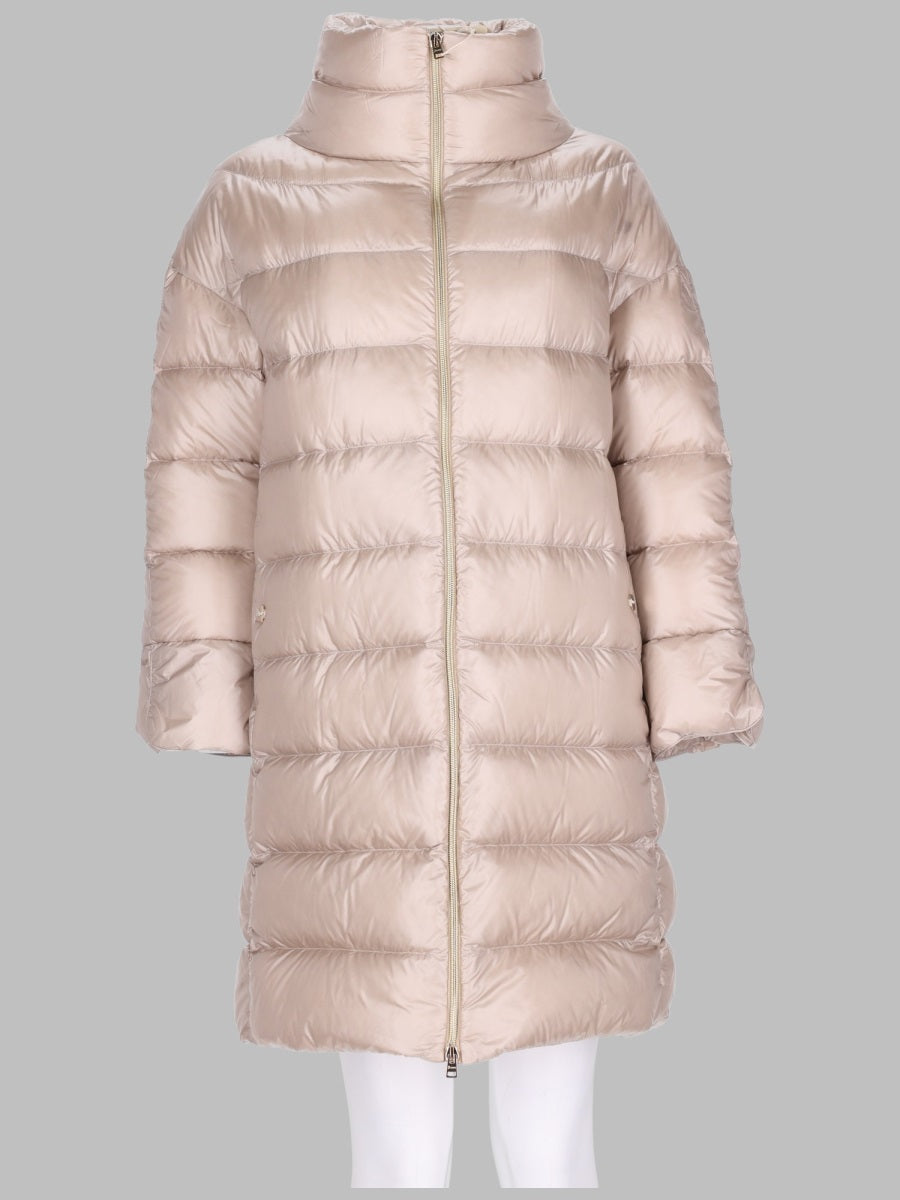 Down Jacket Matilde Beige Polyamide Trench & Raincoats