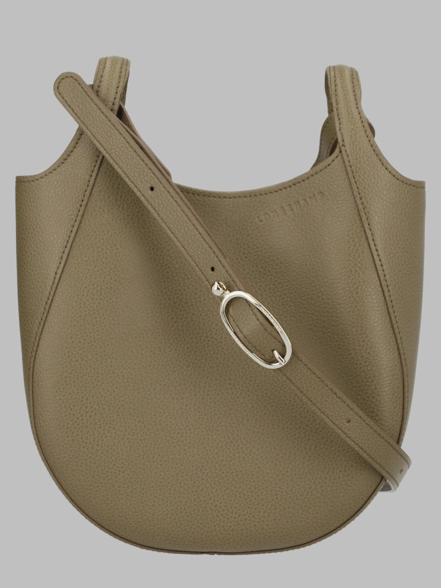Shoulder Bag Le Foulonné Green Leather