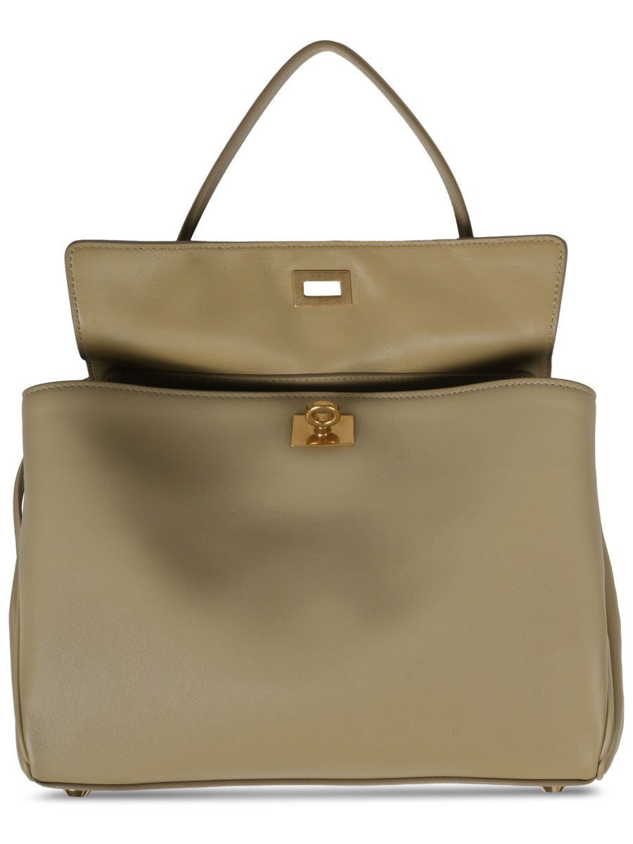 Handbag Rodeo Beige Leather Handbags