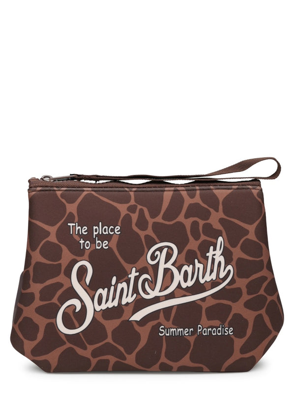 Pochette Aline Brown Sbr Clutch Bags