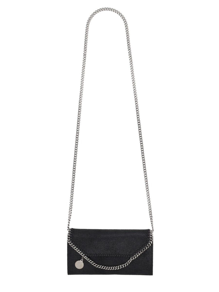 Shoulder Wallet Bag Falabella Black Chain