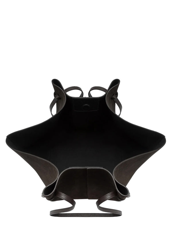 Shoulder Bag Mochi Large Black Leather