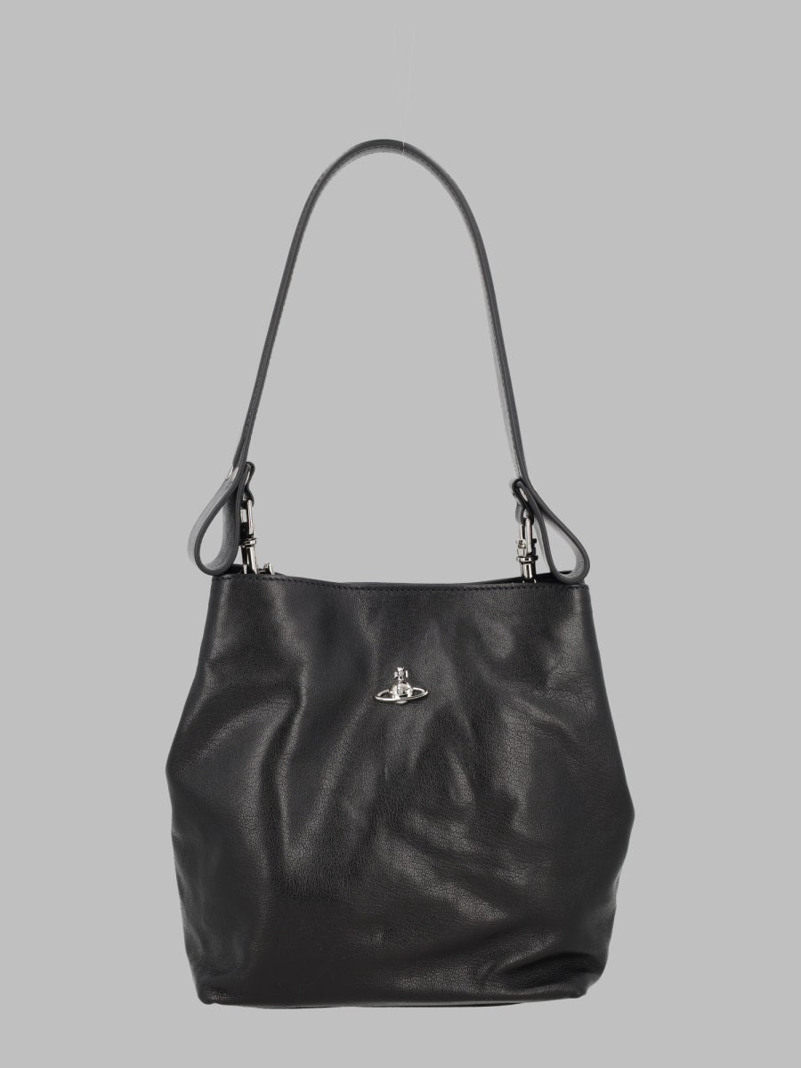 Shoulder Bag Lottie Small Leather Black Calf