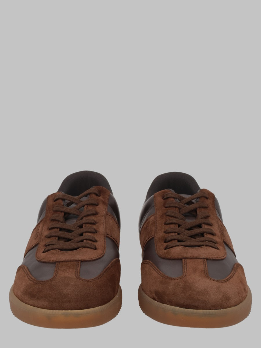 Leather Sneakers Multicolour Calfskin Trainers