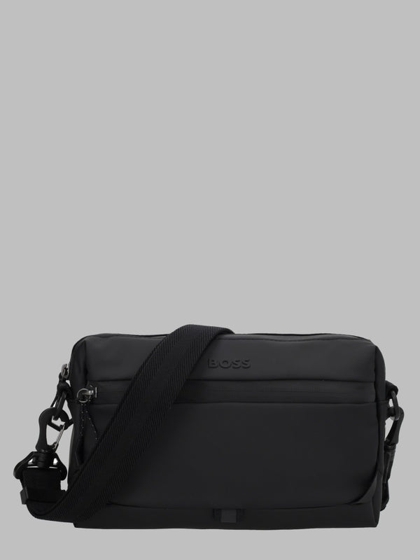 Shoulder Bag Stenson Black Recycled Polyamide