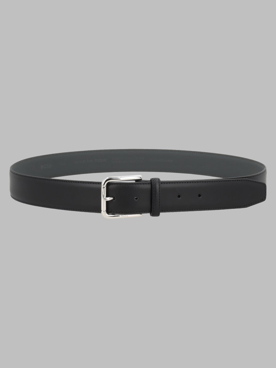 Leather Belt Navya-St Black Cowhide