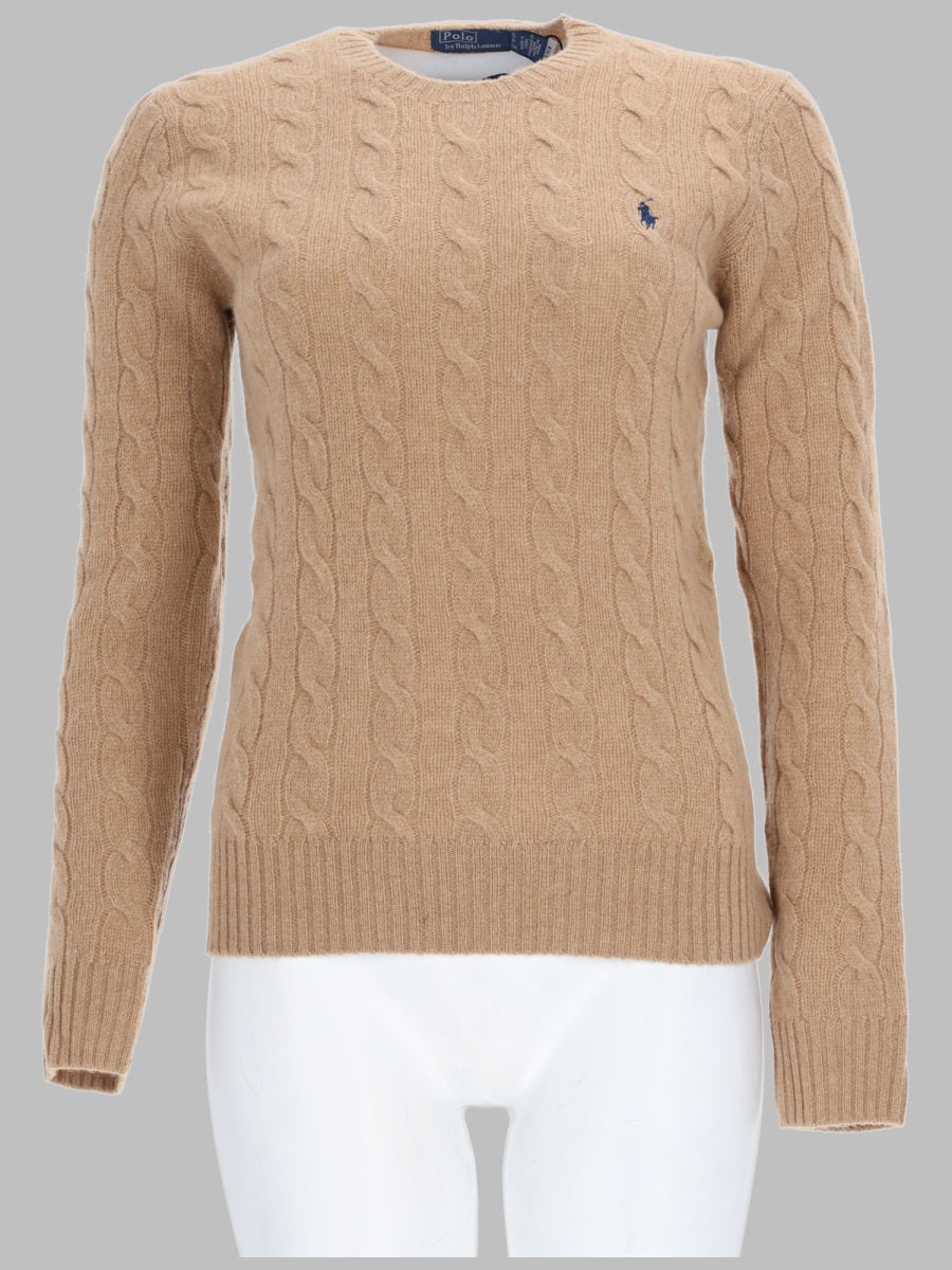 Jumper Julianna Wool And Cashmere Brown Jumpers