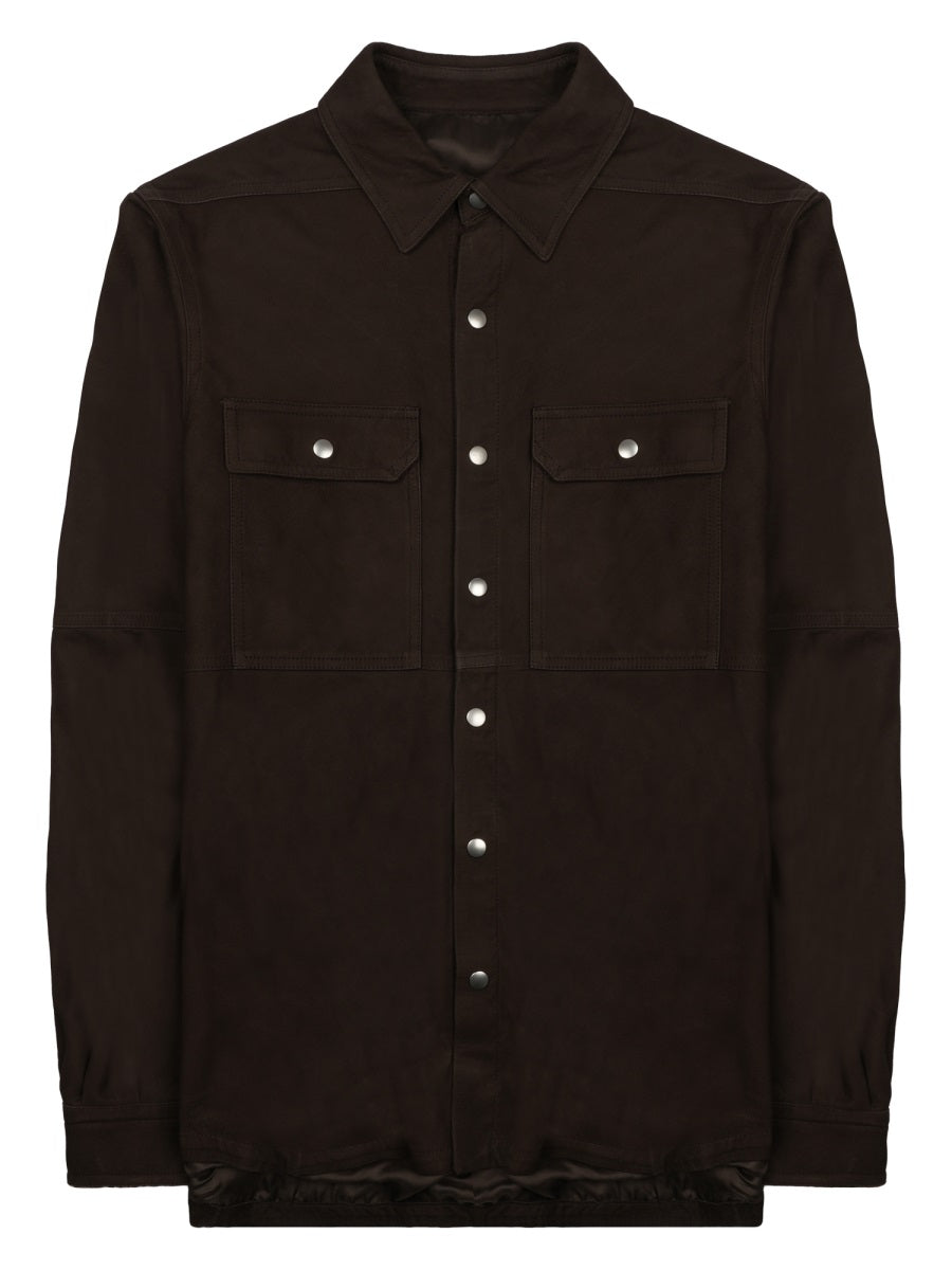 Leather Jacket Outershirt Brown Lamb