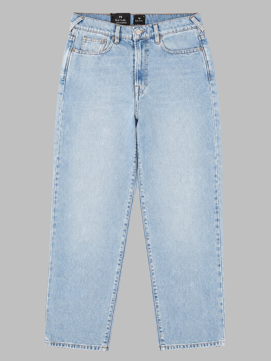 Relaxed Fit Jeans Blue Denim Organic Cotton