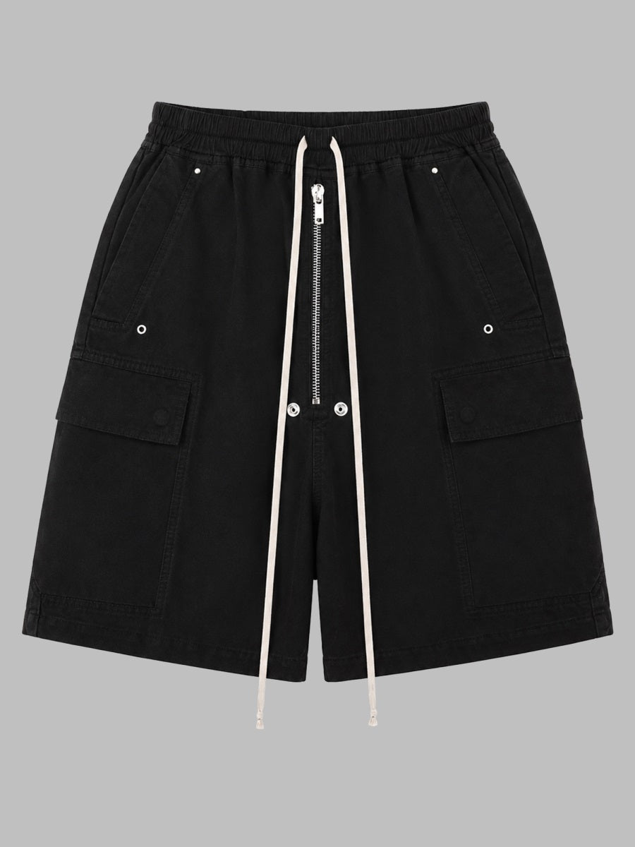 Shorts Cargobela Black Cotton