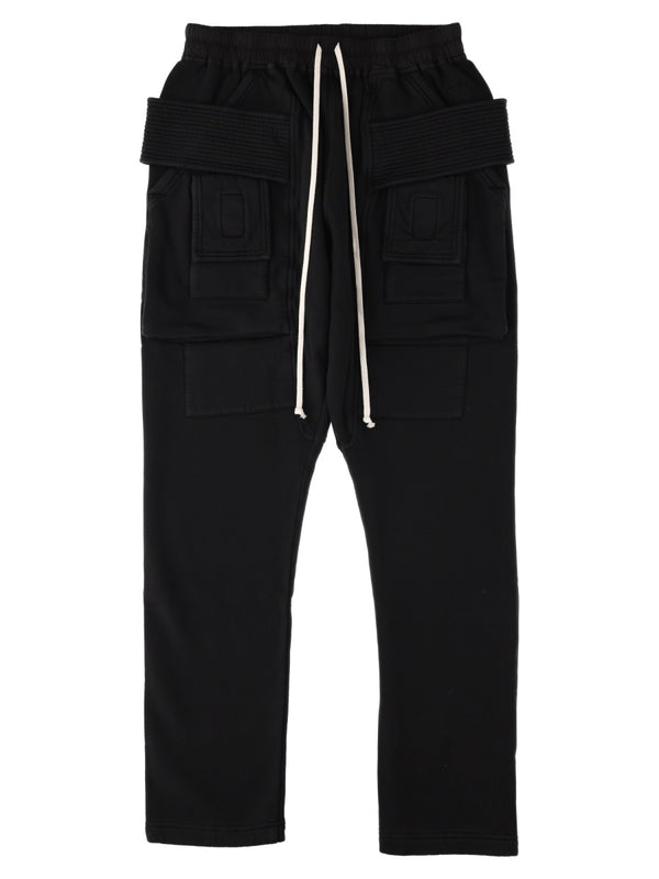 Cargo Trousers Creatch Black Cotton