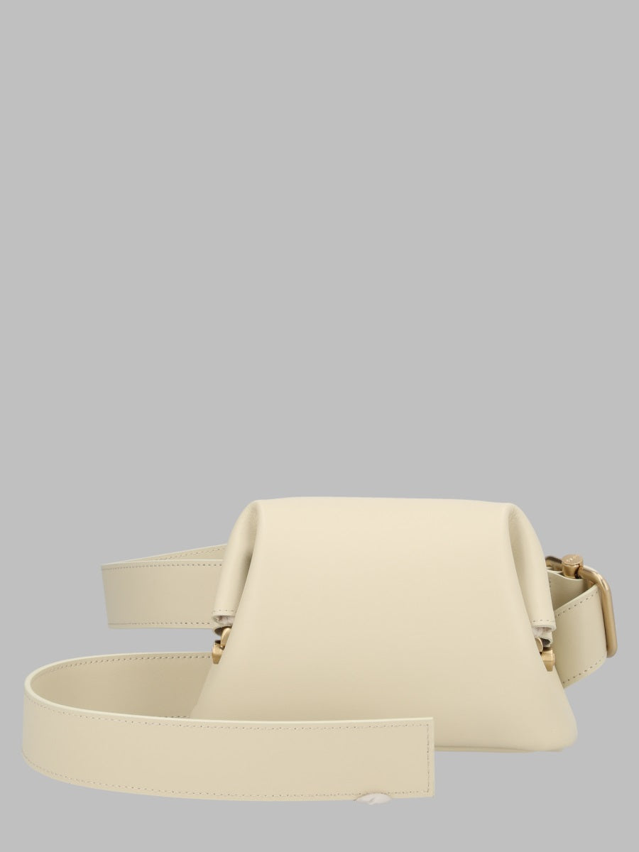 Shoulder Bag Pecan Brot Beige Leather
