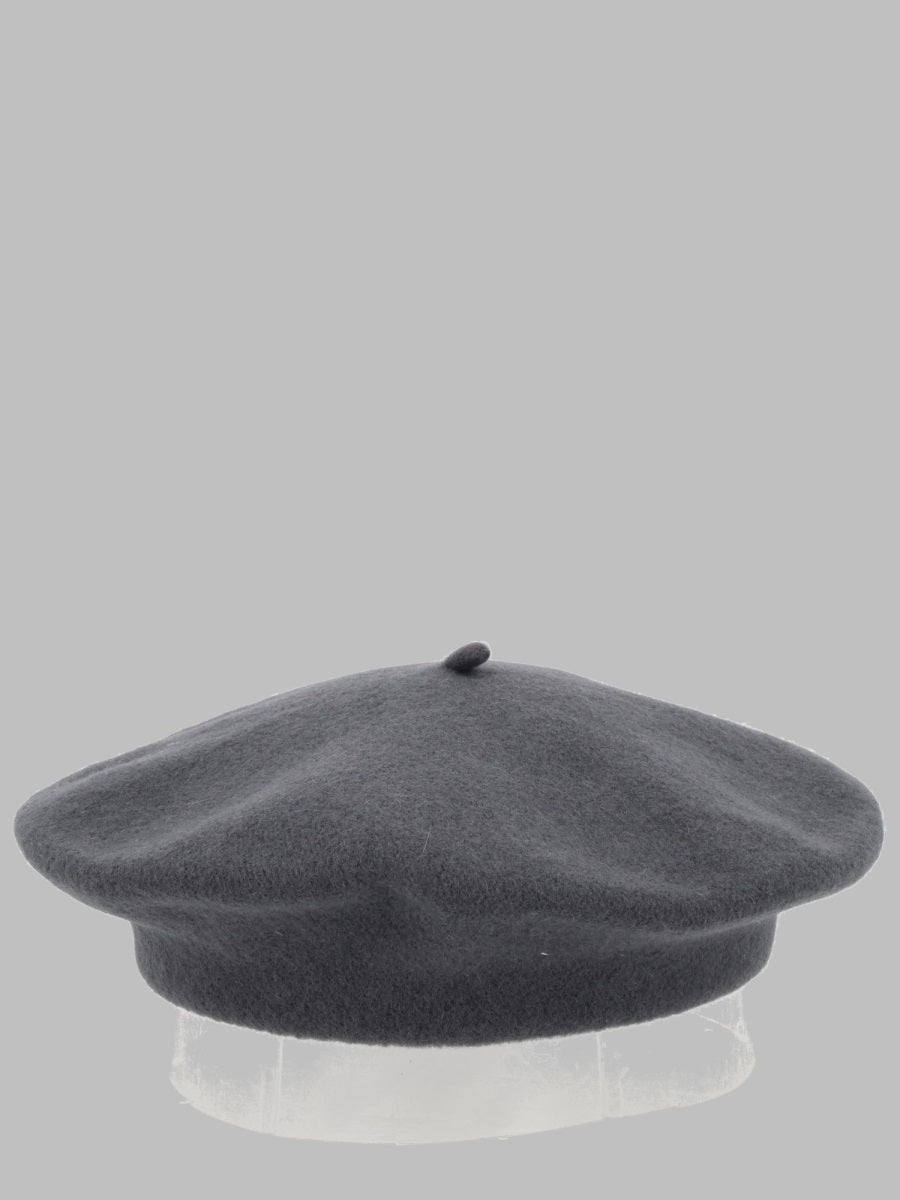 Wool Beanie Grey Hat