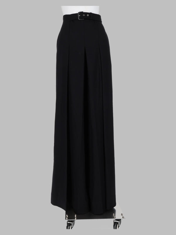 Flannel Trousers Black