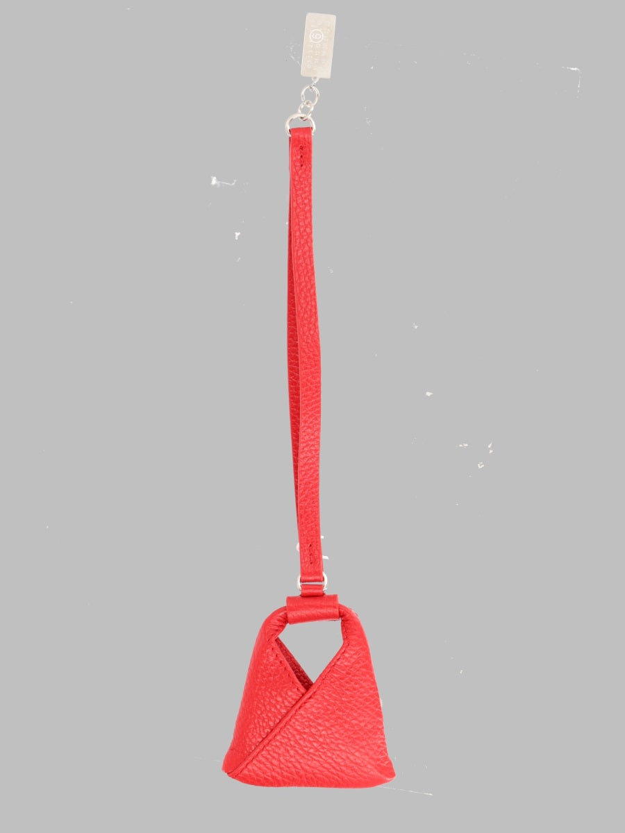 Bag Charm Japanese Red Leather Accessories