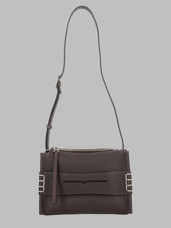 Shoulder Bag Loafer Leather Brown