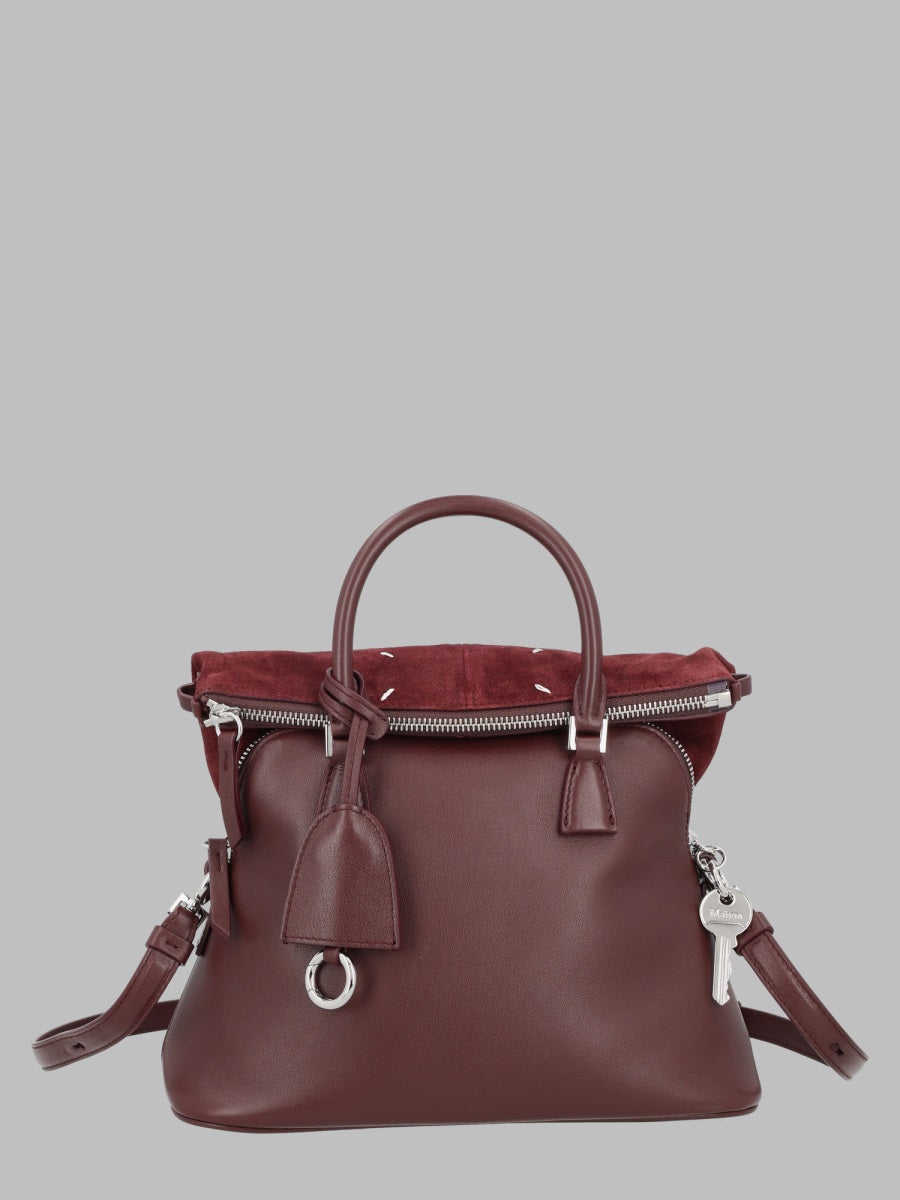 Shoulder Bag 5ac Soft Mini Leather Bordeaux