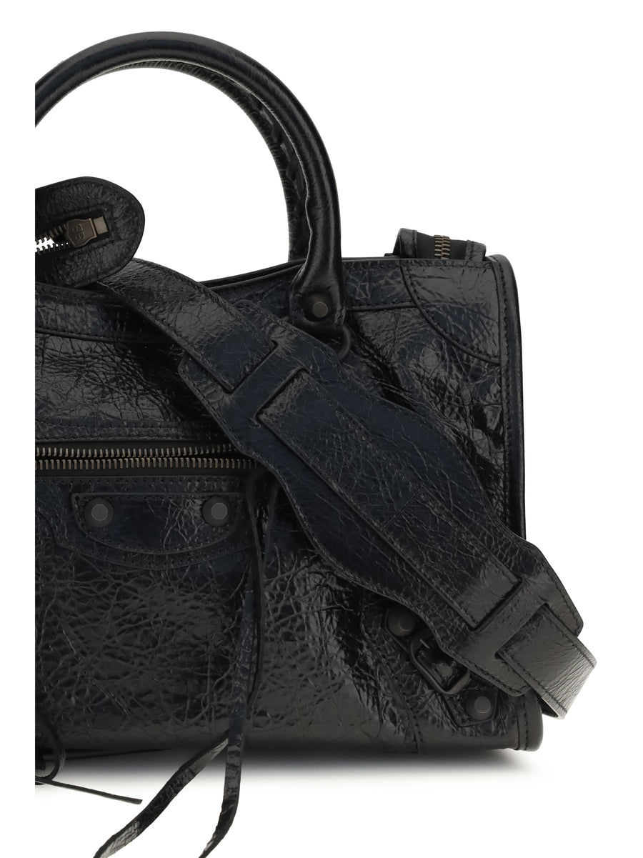 Handbag Le City Black Leather Lambskin Handbags