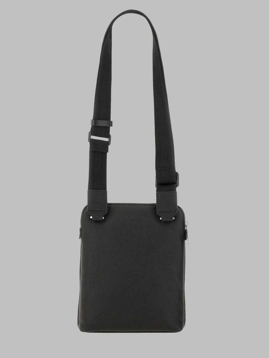 Shoulder Bag With Logo Black