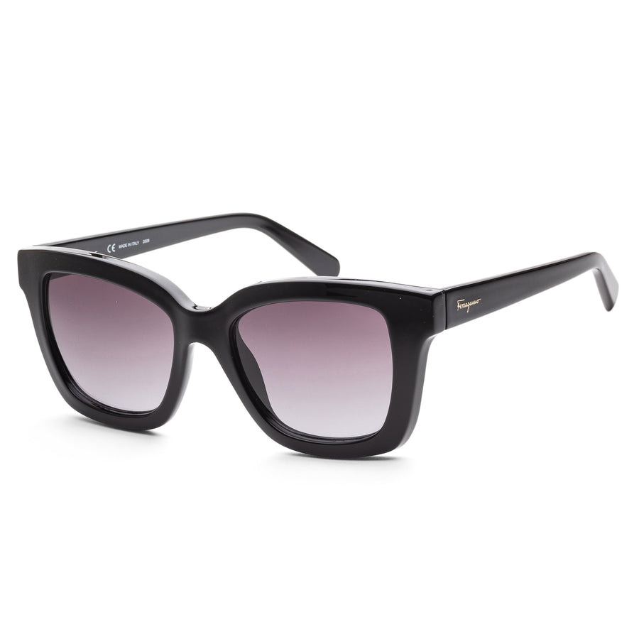 Preloved - Ferragamo Womens 53 Mm Black Sunglasses Sf955s-5319001 One Color