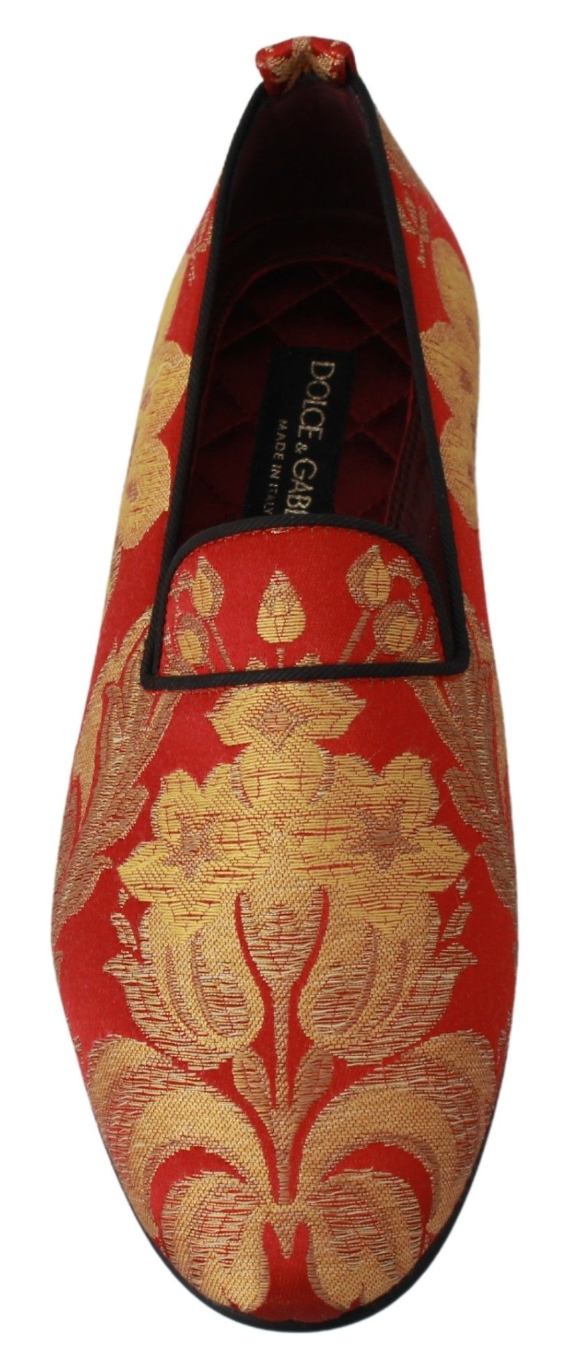 Dolce & Gabbana 17% Silk loafer in red