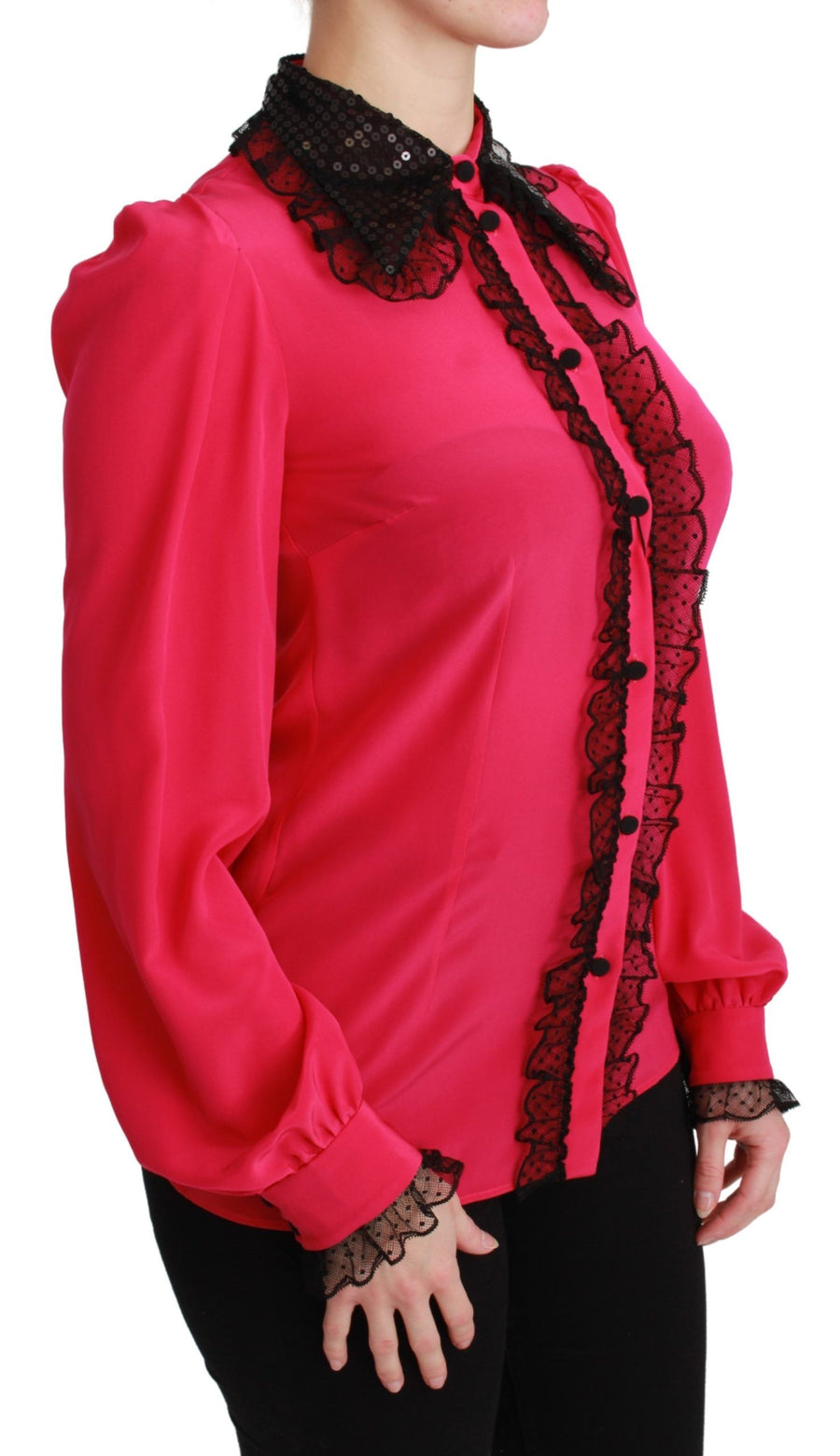 Dolce & Gabbana 80% Silk blouse in pink