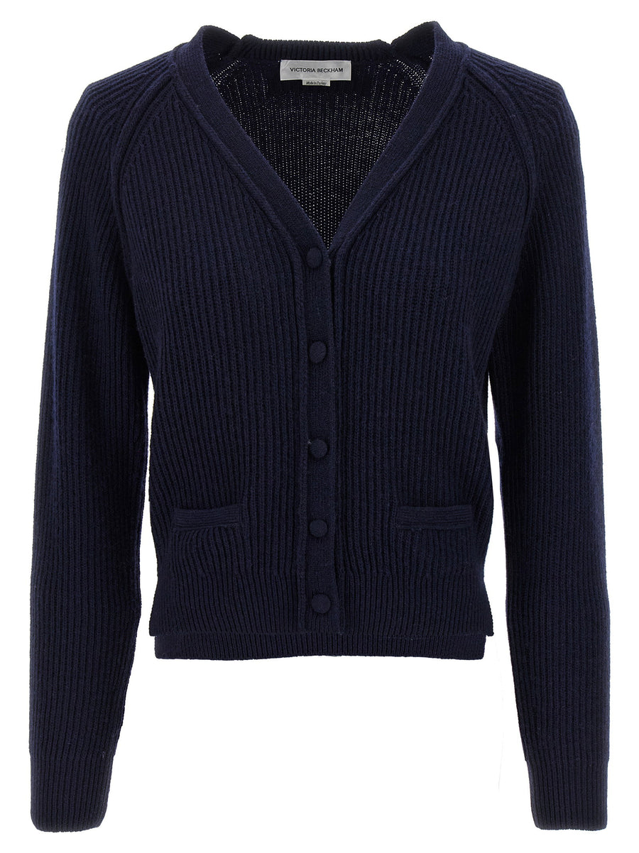 Victoria Beckham Cardigan — Navy