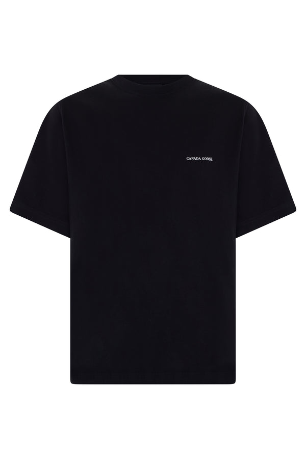 T-Shirt Black Cotton T-shirts