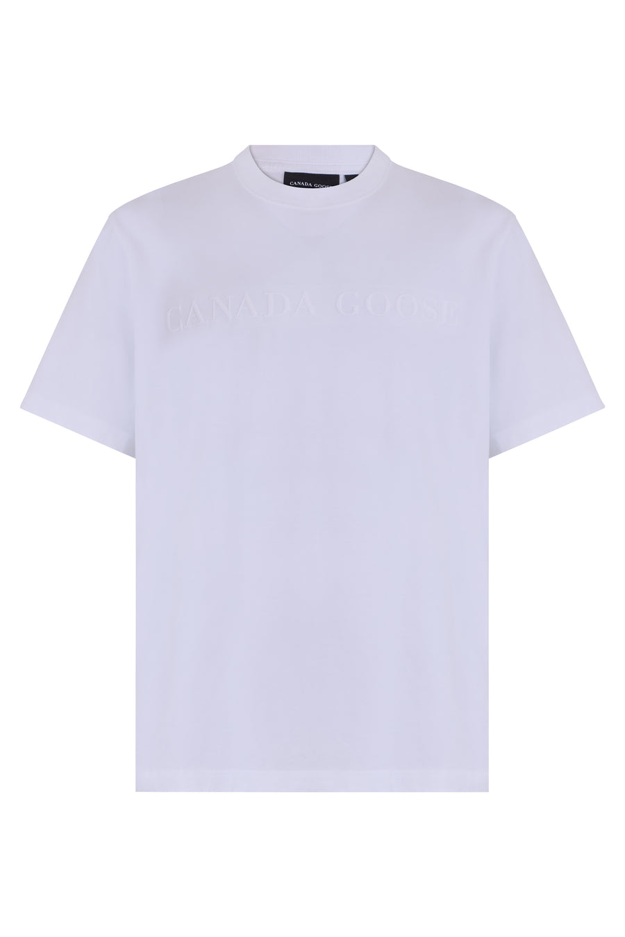 T-Shirt Embroidered Logo White Cotton T-shirts
