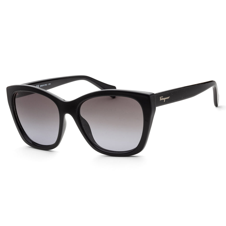 Preloved - Ferragamo Womens Fashion 56 Mm Black Sunglasses Sf957s-001 One Color