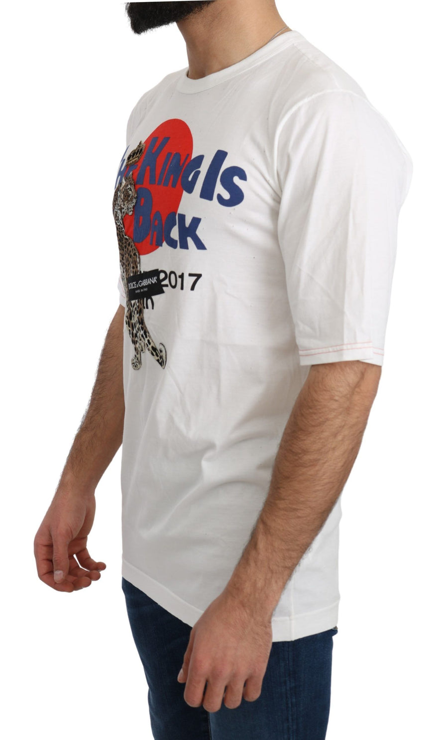 Dolce & Gabbana 100% Cotton t-shirt in white