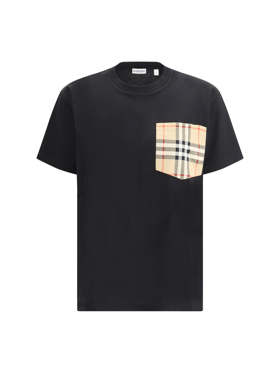Burberry 100% Cotton t-shirt in black