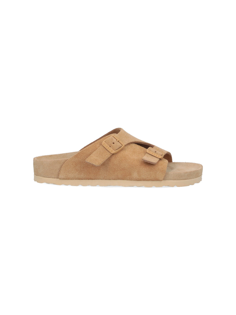 Birkenstock Suede Leather sandal in beige