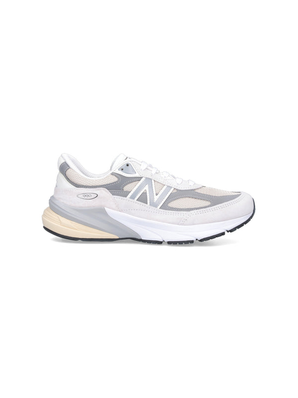 New Balance Pigskin sneaker in white