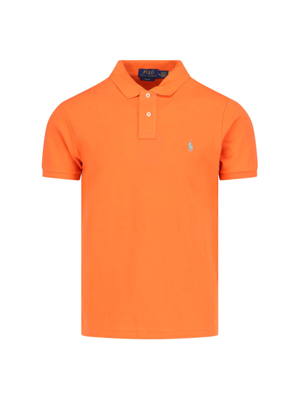 Polo Ralph Lauren 100% Cotton polo shirt in orange