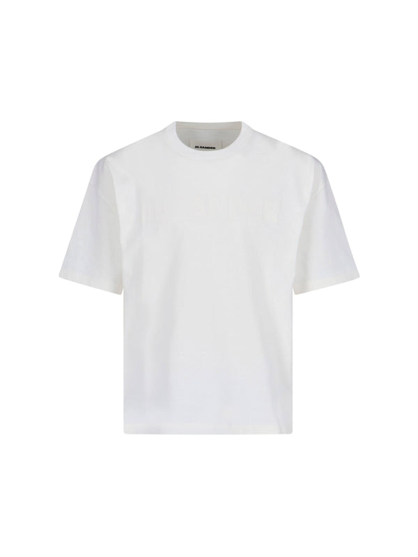 Jil Sander 100% Cotton t-shirt in white