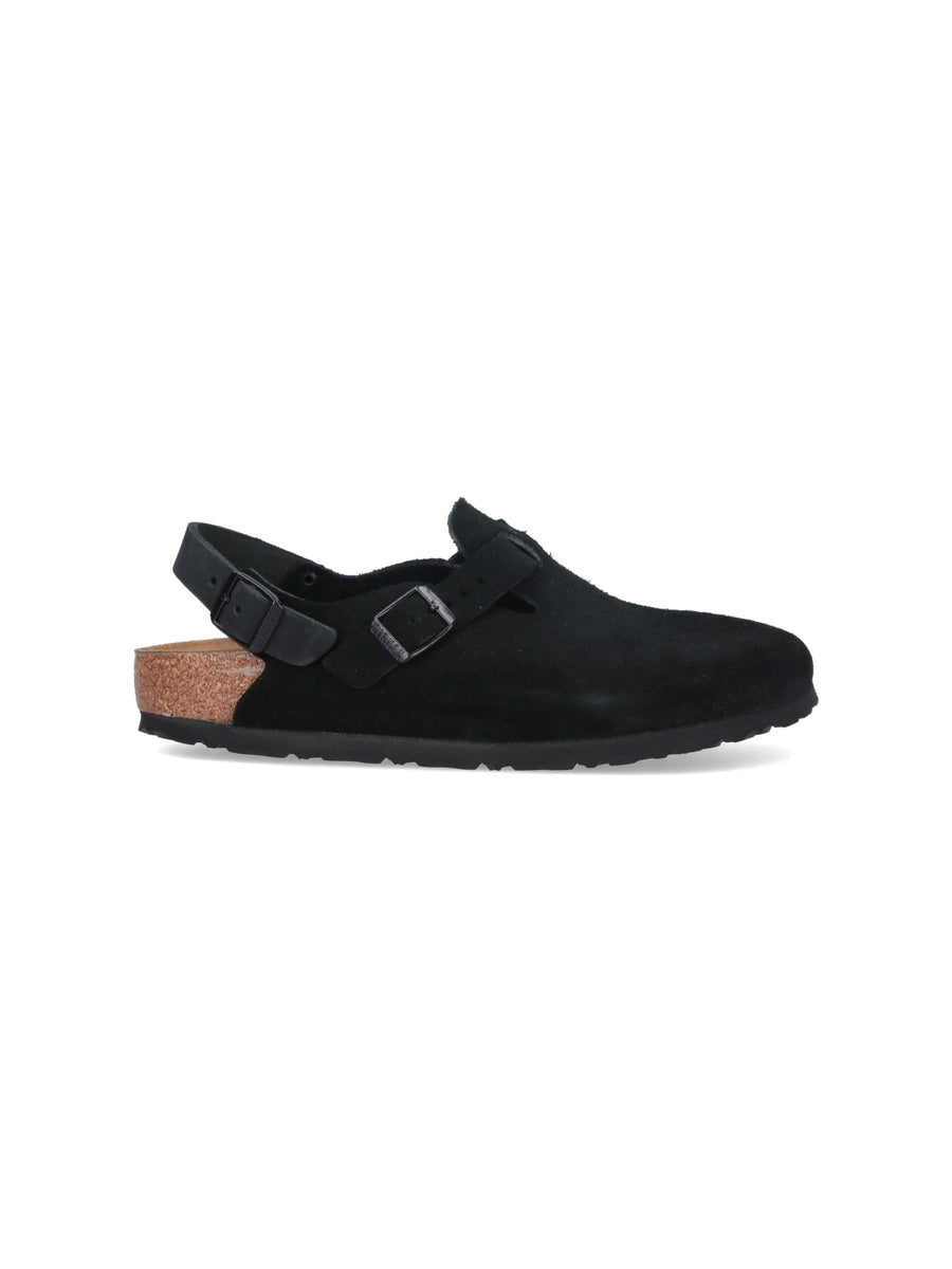 Birkenstock 100% Suede Leather sandal in black