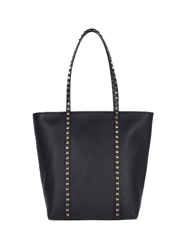 Valentino Garavani 100% Calf Leather tote bag in black
