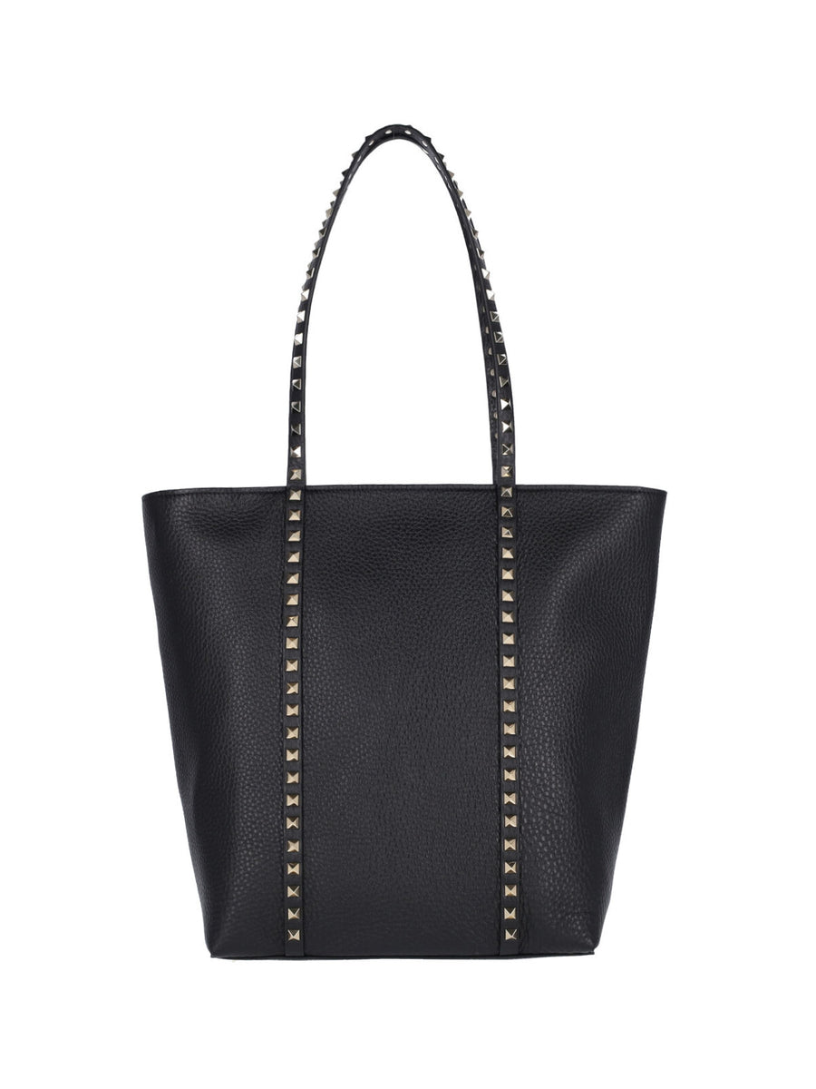 Valentino Garavani 100% Calf Leather tote bag in black